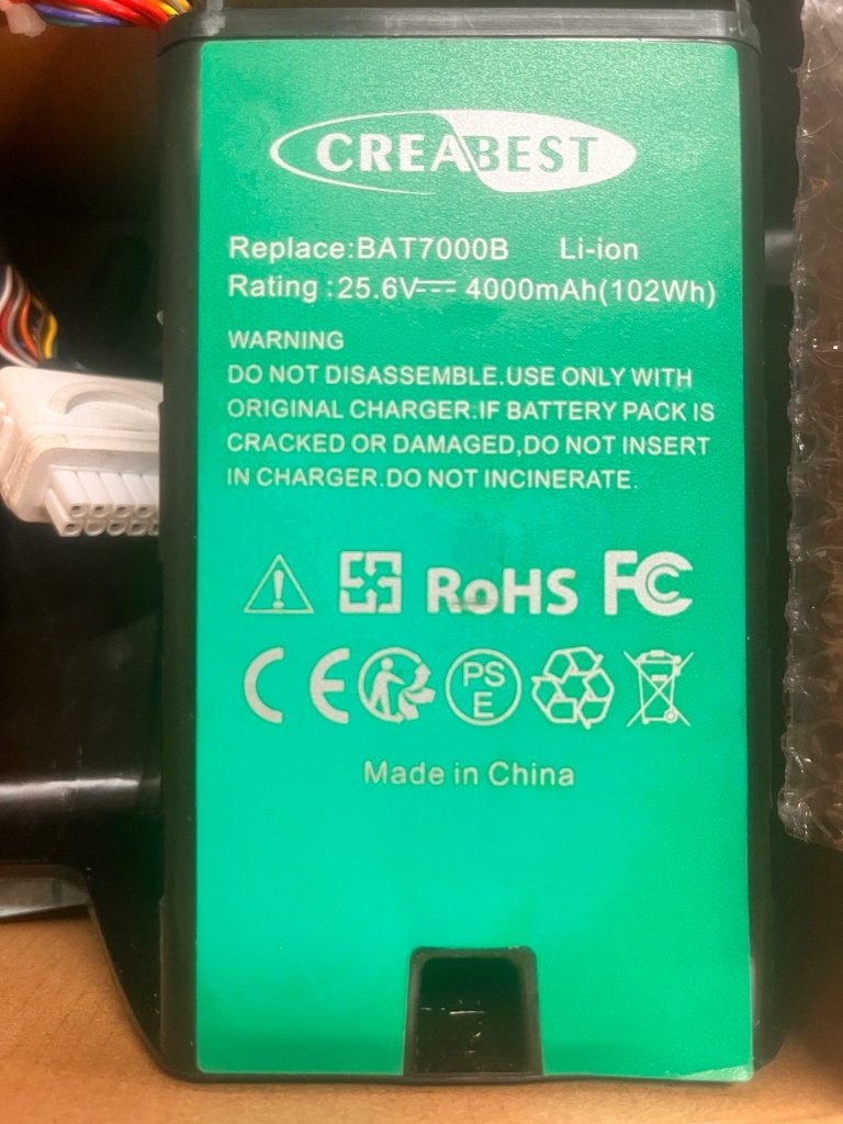 Batterie Robomow BAT7000B MRK7005A 8IFR27/66 Creabest, Enlèvement, Neuf