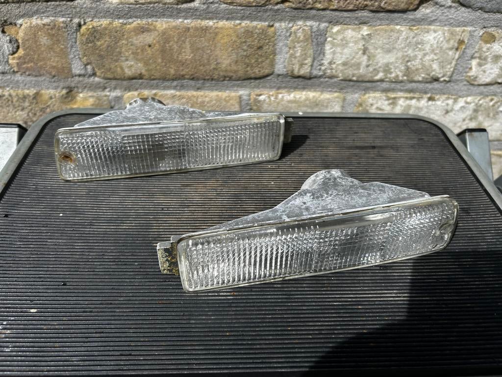 Witte pinkers VW Golf 2, Ophalen