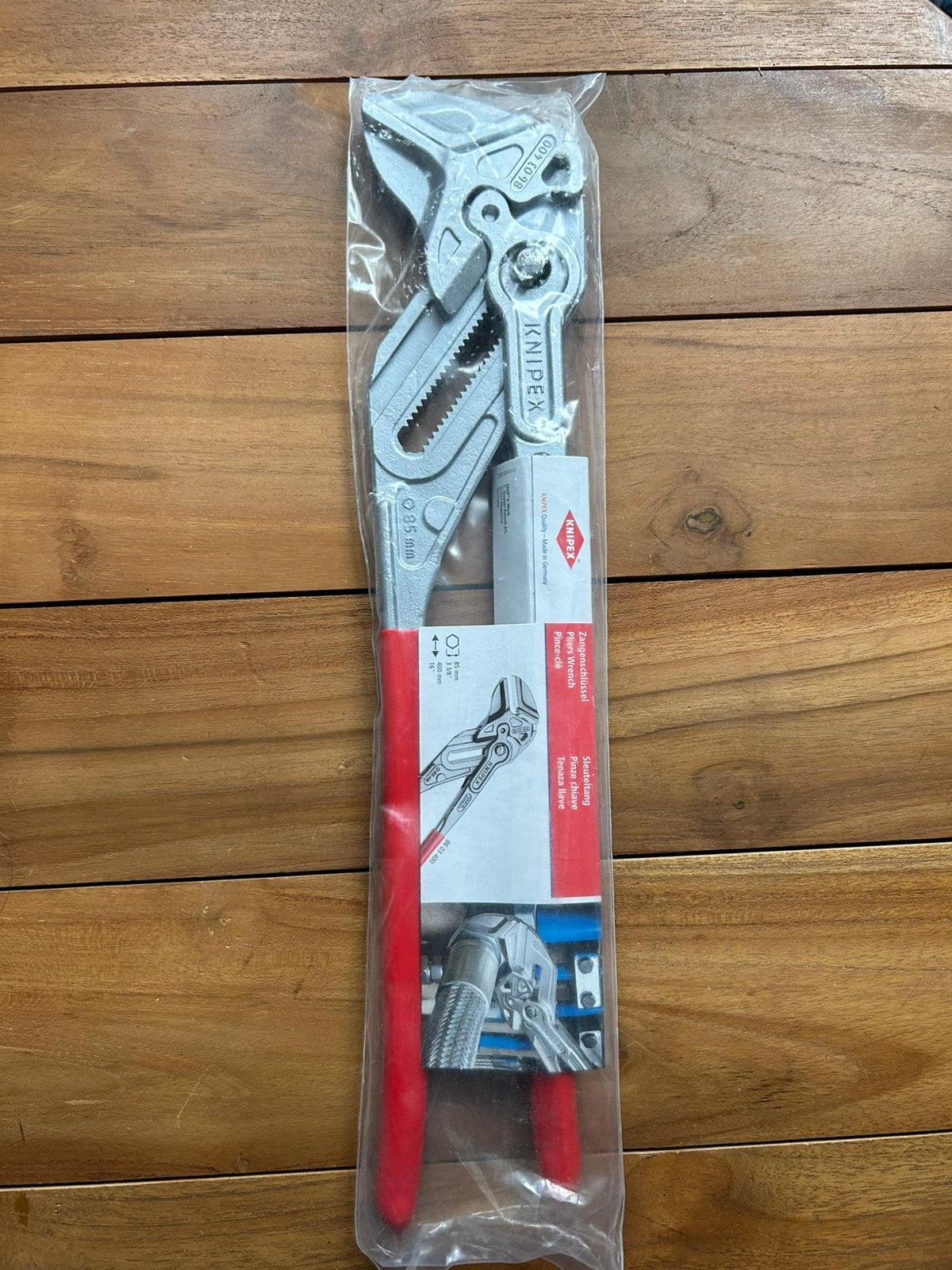Knipex XL 86 03 400 - neuf. Grande pince-clé, Bricolage & Construction, Enlèvement ou Envoi, Neuf, Clé