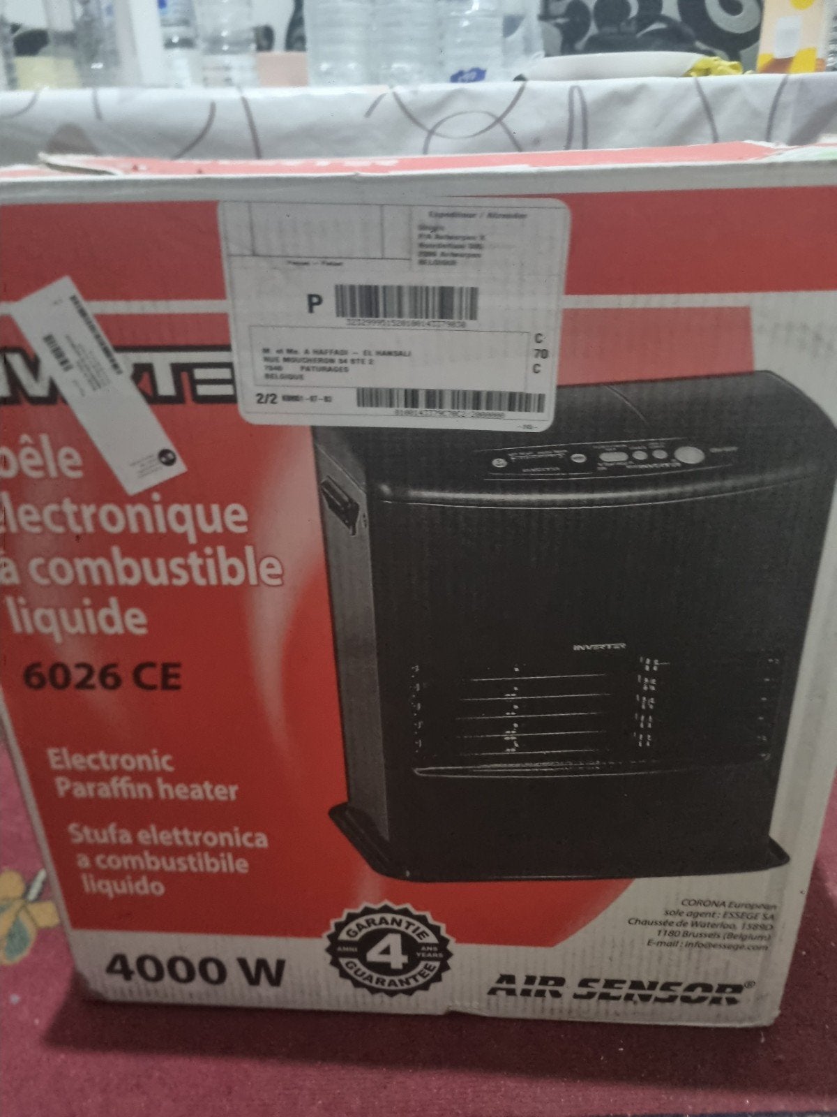 2 poêles à pétrole INVERTER 6026 – 4000W.
 1 neuf, Enlèvement ou Envoi, Neuf