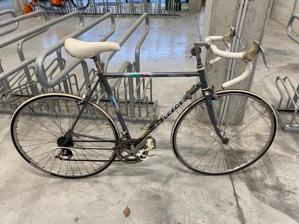 Vintage Peugeot-fiets, Fietsen en Brommers, 28 inch, Gebruikt, Heren, 53 tot 57 cm