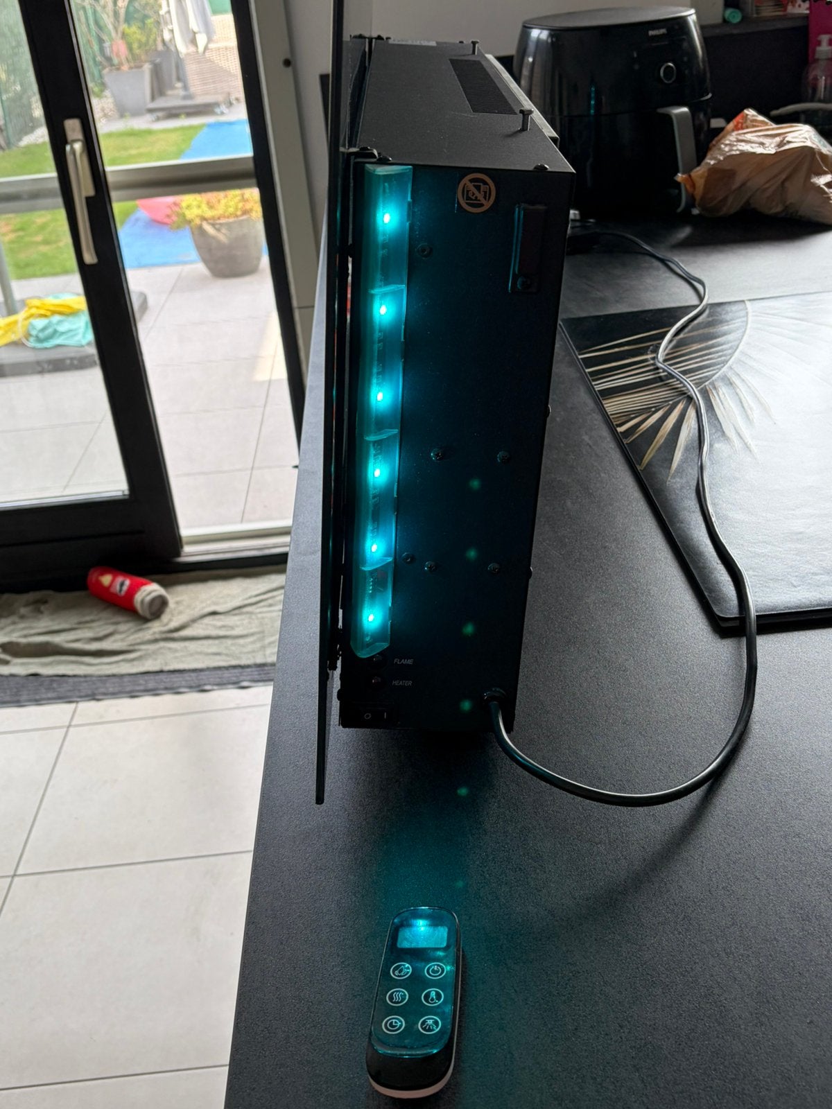 Sfeerhaard, Ophalen, Gebruikt, Hangende haard, Elektrische haard