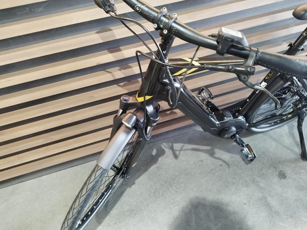 Elektrische heren fiets Bergamont, Ophalen