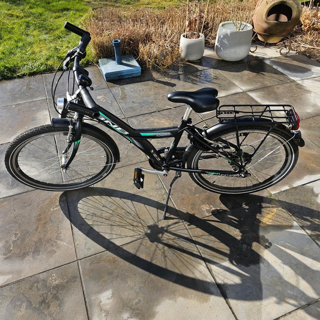 BNB powerkid 24 inch kinderfiets zwart, Vitesses, BNB, Enlèvement, Utilisé