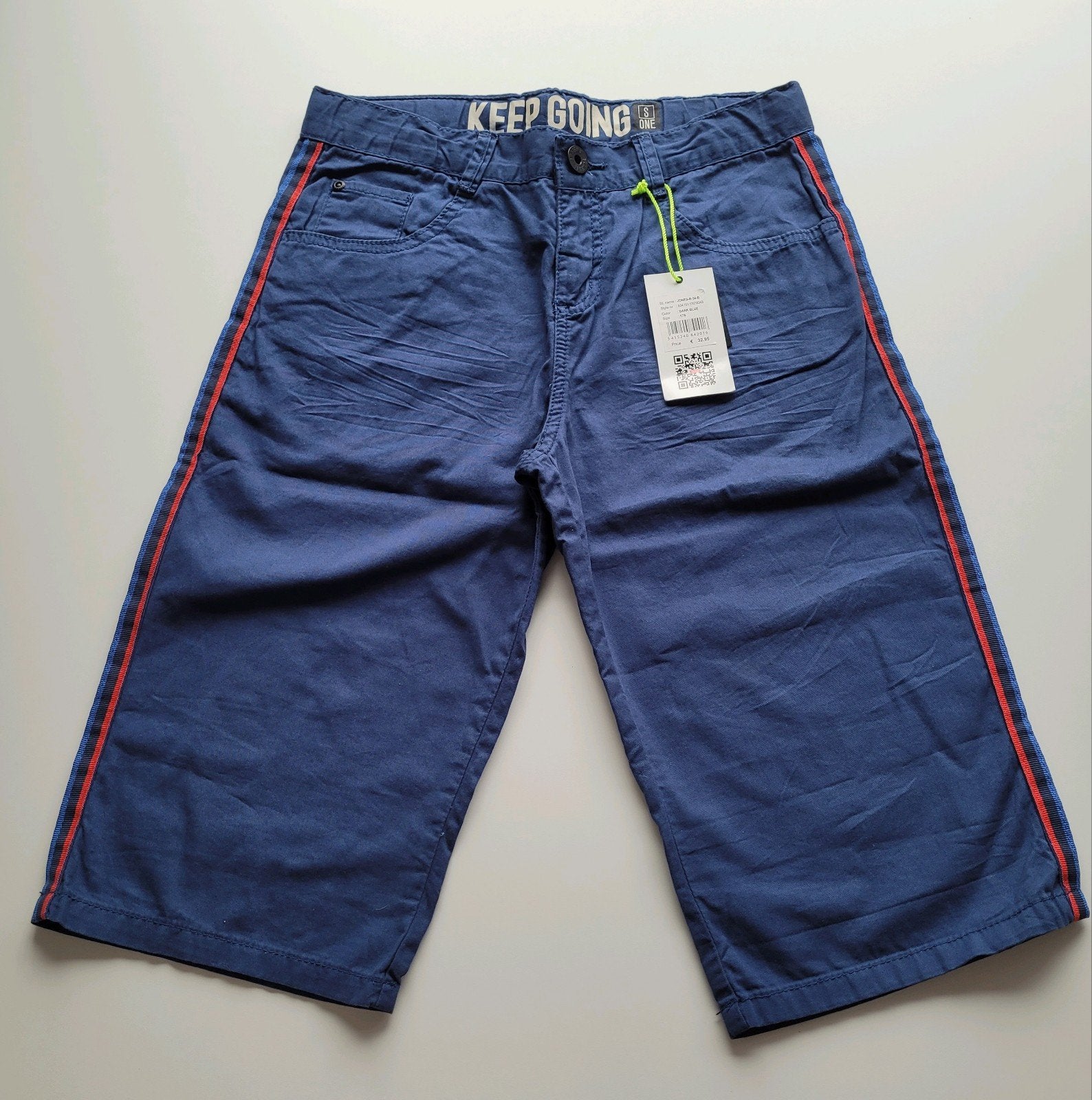 Blauwe short Someone 15-16j / maat 176 - NIEUW, Kinderen en Baby's, Broek, Nieuw, Ophalen of Verzenden, Someone