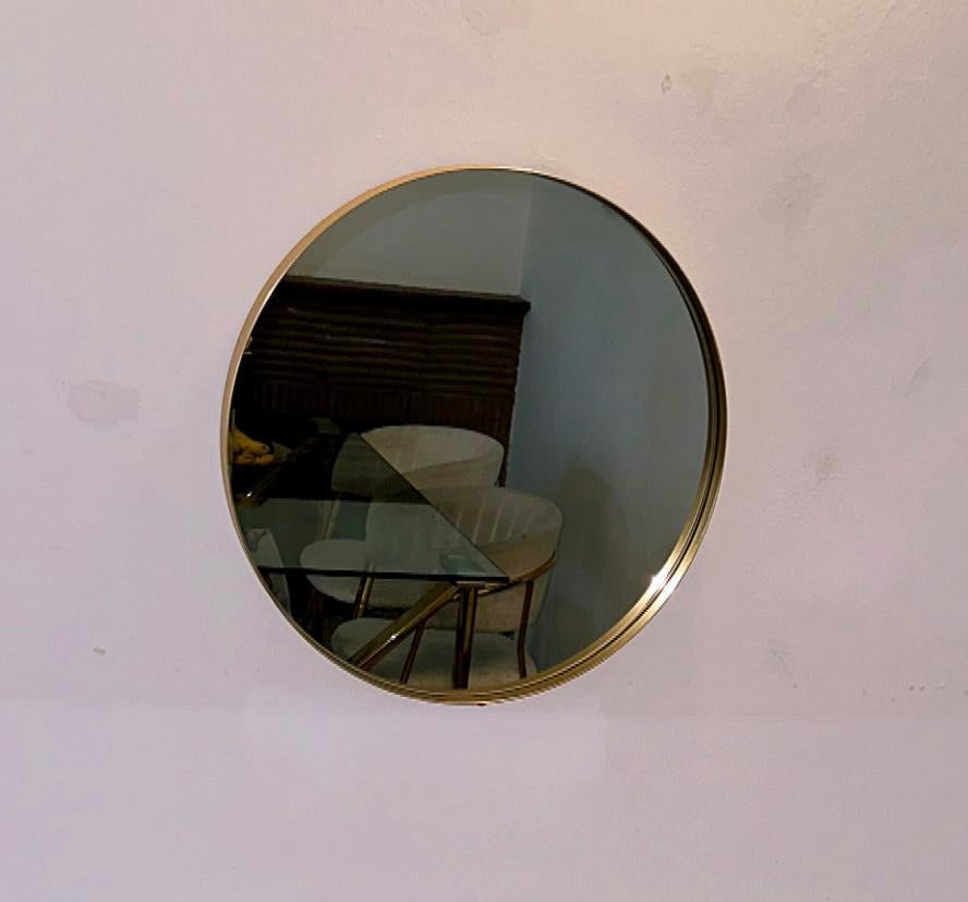 Miroir doré, Maison & Meubles, Tables | Tables de salon, Enlèvement, Comme neuf, Verre, Moderne