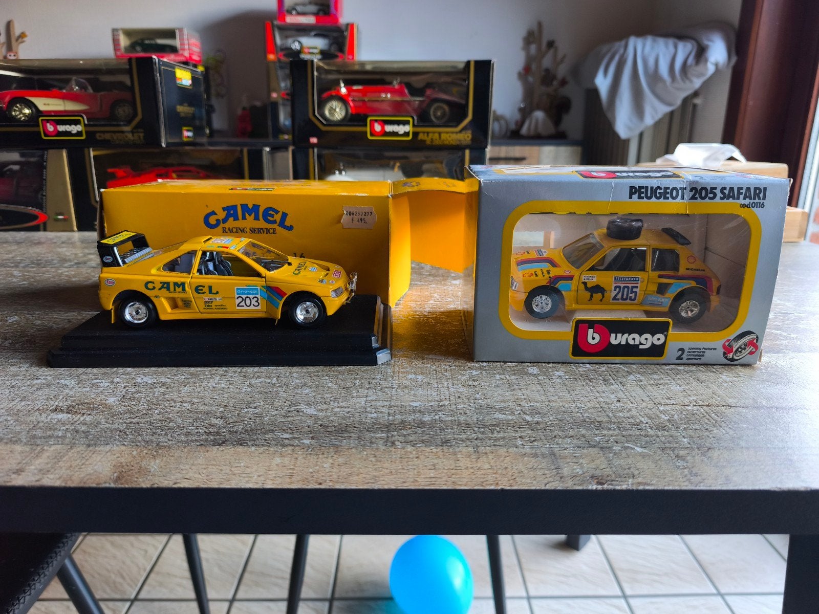 voiture miniature Peugeot 205 rallye, Enlèvement ou Envoi