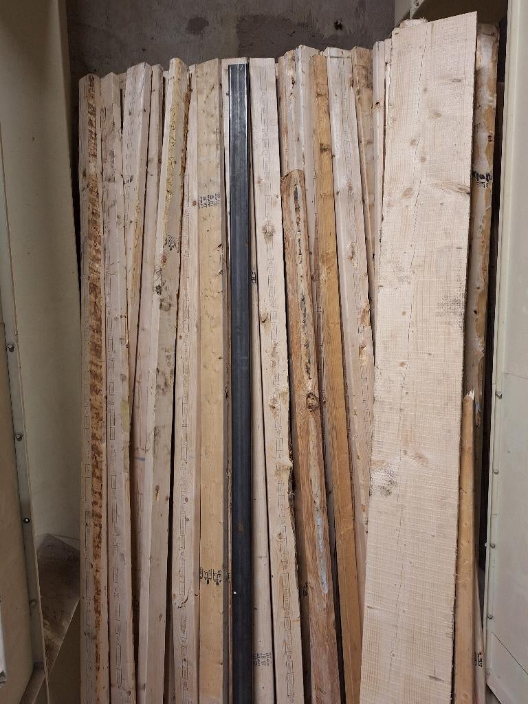 Hout, Doe-het-zelf en Bouw, Ophalen, Gebruikt, 25 tot 50 mm, 200 tot 250 cm