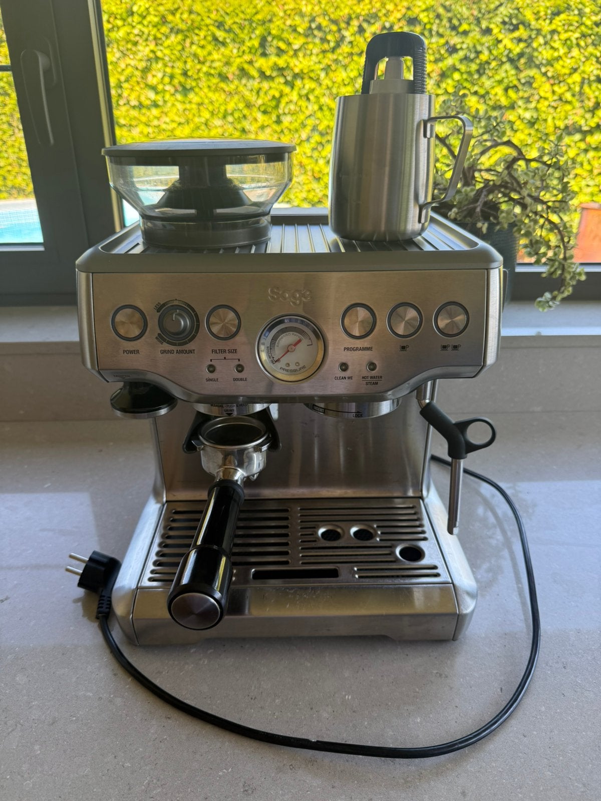 Sage Espresso machine, Ophalen, Gebruikt, Espresso apparaat, Koffiebonen