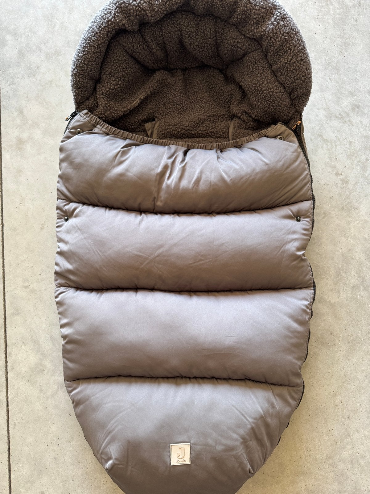 Jollein voetenzak teddy voor buggy, Kinderen en Baby's, Ophalen, Zo goed als nieuw, Voetenzak, Jollein