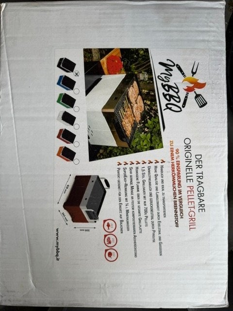 Pellet Barbeque Lincar myBBQ26 Kleur Zwart, Ophalen, Nieuw, Overig