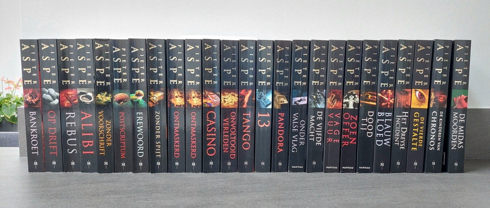 Aspe boeken, Enlèvement