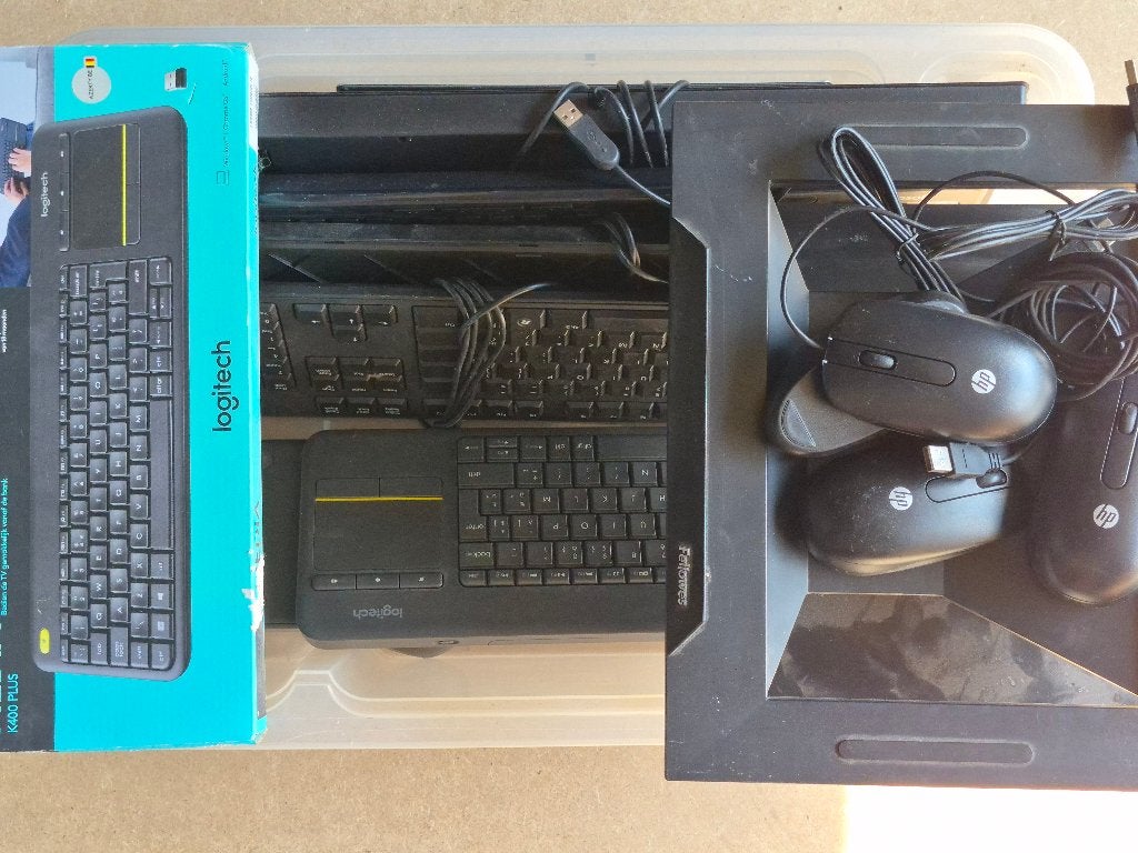 Toetsenborden, laptopstand, Computers en Software, Ophalen, Azerty, Gebruikt, Logitech G