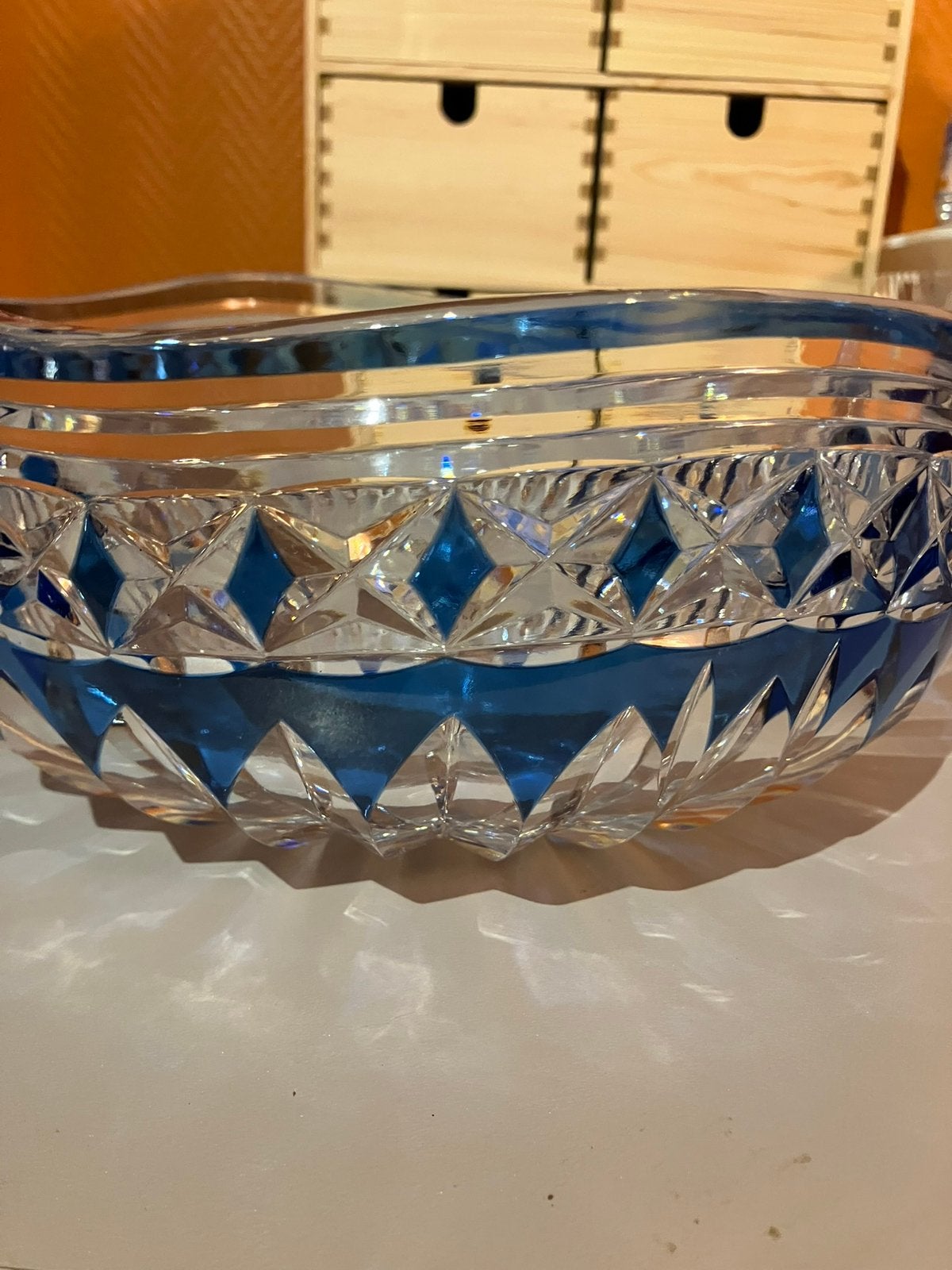 Coupe en cristal Val Saint Lambert, Enlèvement, Comme neuf