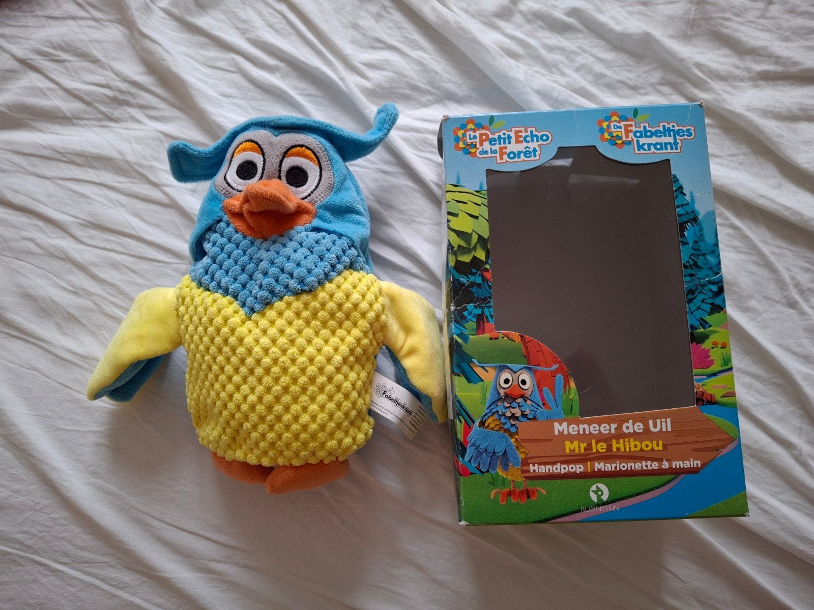 Meneer de Uil, handpop, Ophalen of Verzenden