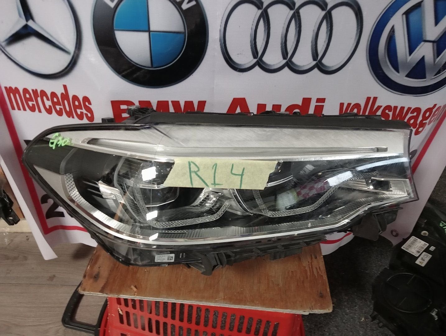BMW 5 SERIE G30 G31 ADAPTIVE LED KOPLAMP RECHTS 7439210-01, Auto-onderdelen, Gebruikt, -, -, Ophalen of Verzenden