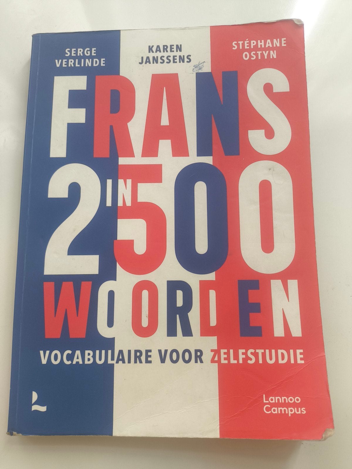 Serge Verlinde - Frans in 2500 woorden, Boeken, Ophalen of Verzenden, Serge Verlinde; Stéphane Ostyn; Karen Janssens