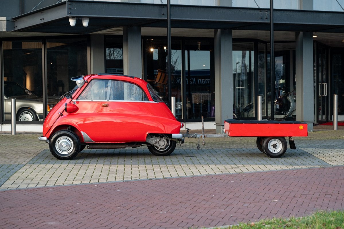 BMW ISETTA 300 (bj 1962), Auto's, BMW, Gebruikt, Overige kleuren, Leder en Stof, Bedrijf