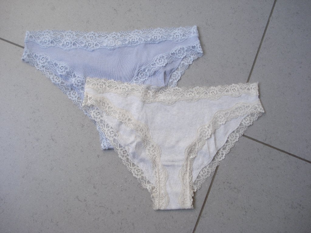 Set: 2 nieuwe H&M onderbroeken, dames/meisjes. mt M, Kleding | Dames, H&M, Ophalen of Verzenden, Slip
