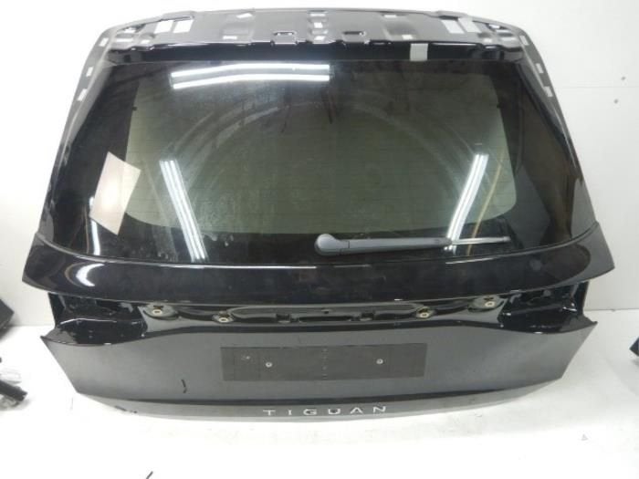 VW Tiguan 571 Achterklep LC9X Deep black pearl Zonder spoile, Ophalen of Verzenden, Gebruikt, Achter, Achterklep