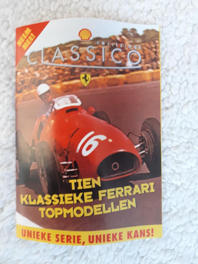 FERRARI STANDAARD, Ophalen of Verzenden, Nieuw, Auto, Overige merken