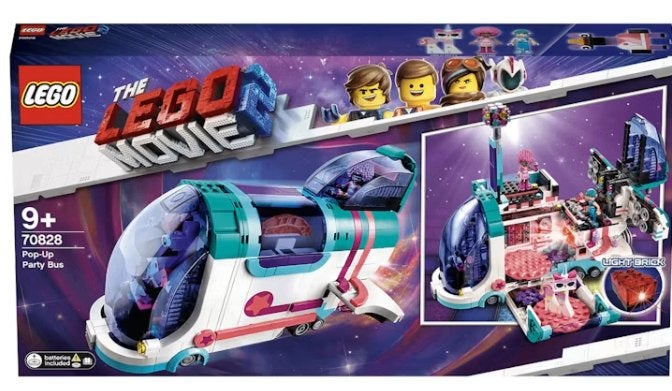 Autobus de fête pliable Lego Movie (70828), Neuf, Enlèvement ou Envoi, Lego, Ensemble complet
