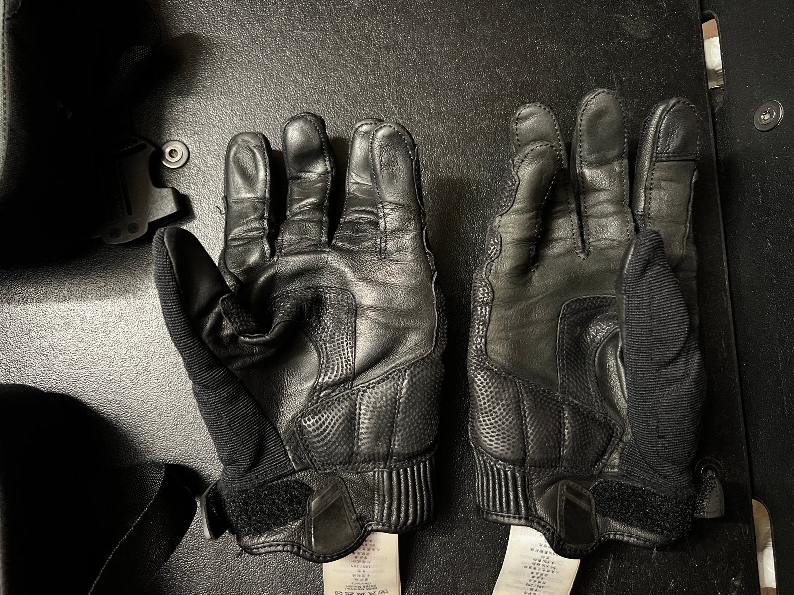 Lederen BMW zomermotorhandschoenen, Ophalen, Tweedehands, Dames, Handschoenen