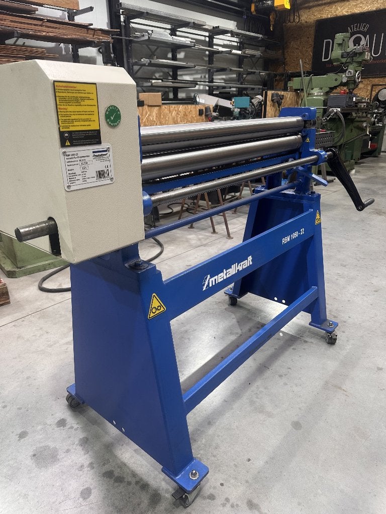 Metallkraft RBM 1050-22 manuele plaatwals, Ophalen