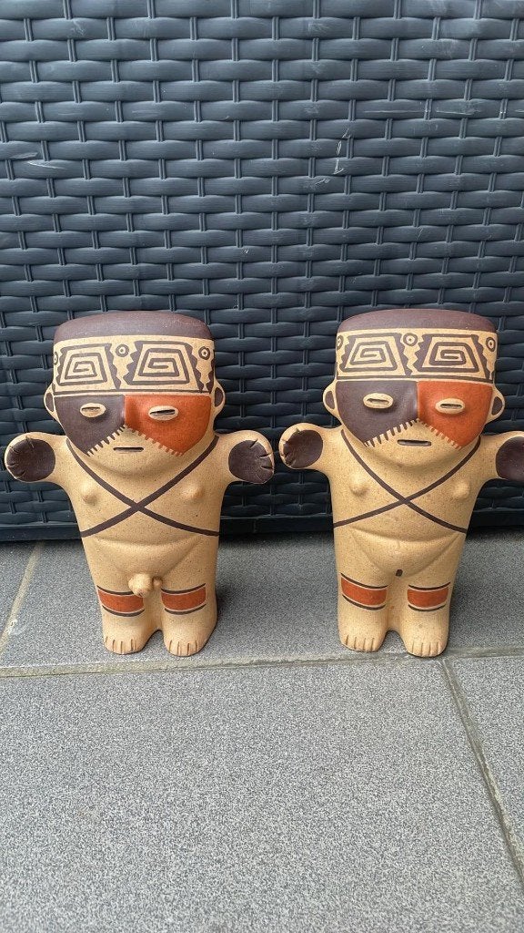 Cochimilco Peruvian ceramic Art Chancay culture, Antiek en Kunst, Ophalen