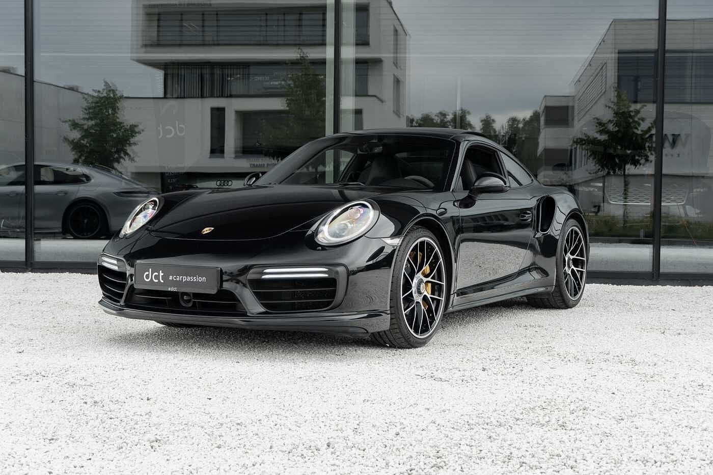 Porsche 911 TURBO 991 S ACC LIFT Sliding PanoRoof PDLS+, Automaat, 1675 kg, Adaptive Cruise Control, Zwart