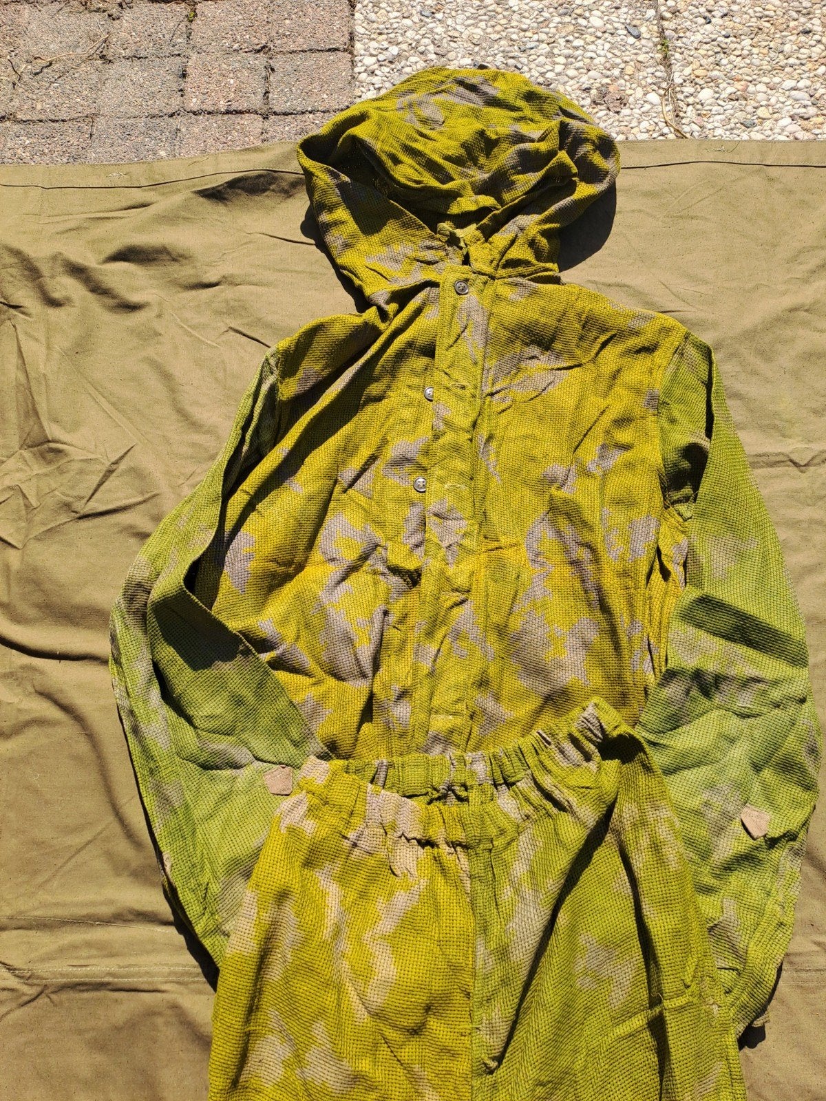 Costume de camouflage KZS russe/soviétique, Collections, Enlèvement ou Envoi, Armée de terre, Vêtements ou Chaussures