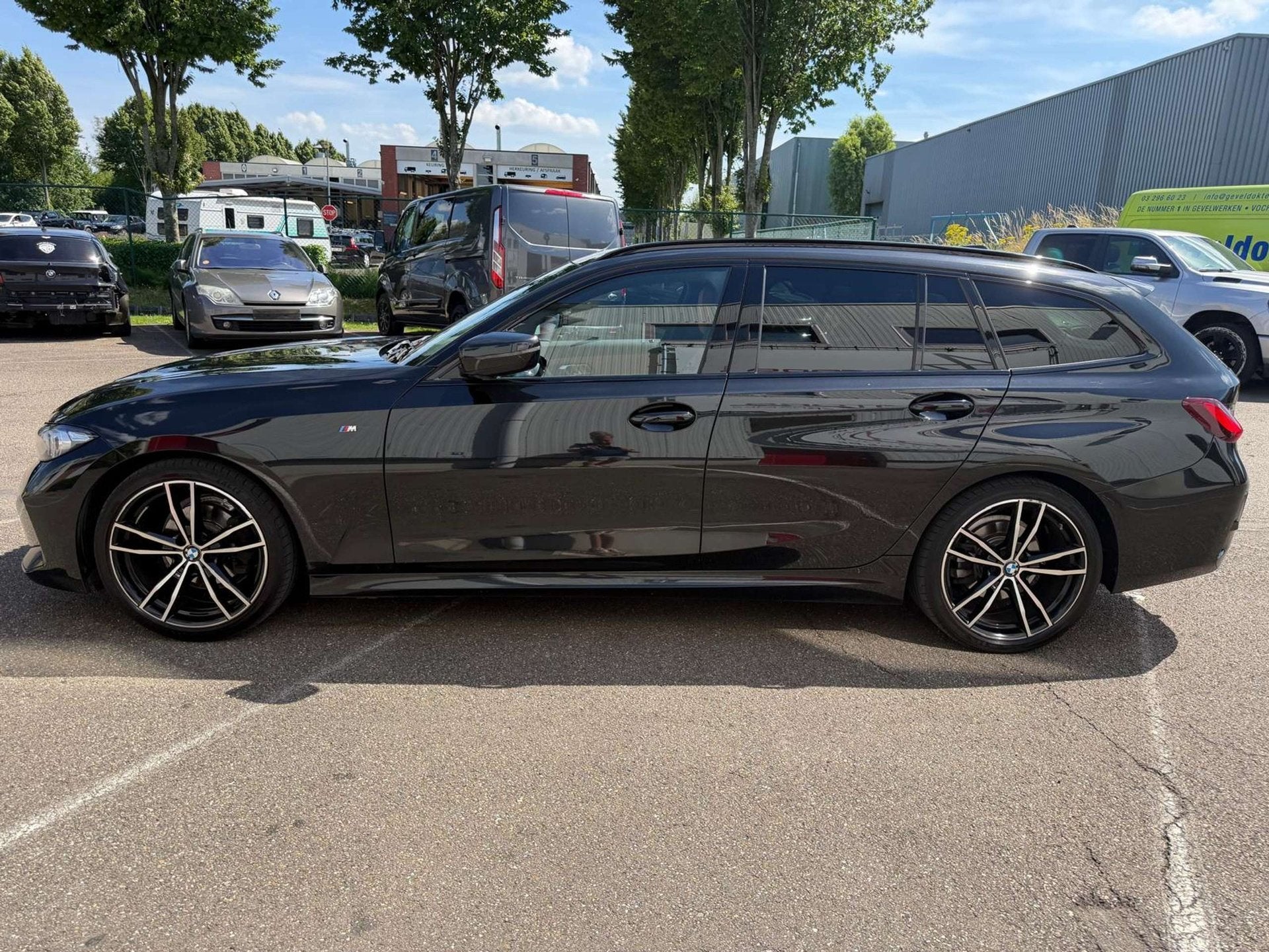 BMW 3 Serie 316 dA MHEV Touring ///M Pack Pano/Cognac Leder/, Autos, Achat, 140 g/km, Euro 6, Entreprise