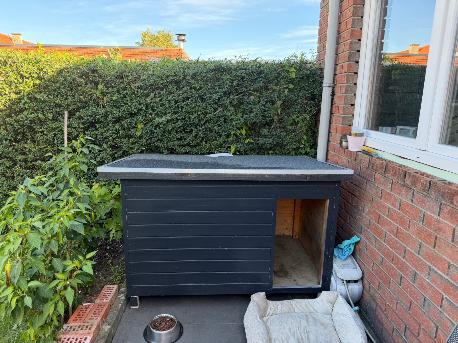 Hondenhok+ Bench te koop, Dieren en Toebehoren, Ophalen, 100 cm of meer, Hondenhok, Zo goed als nieuw