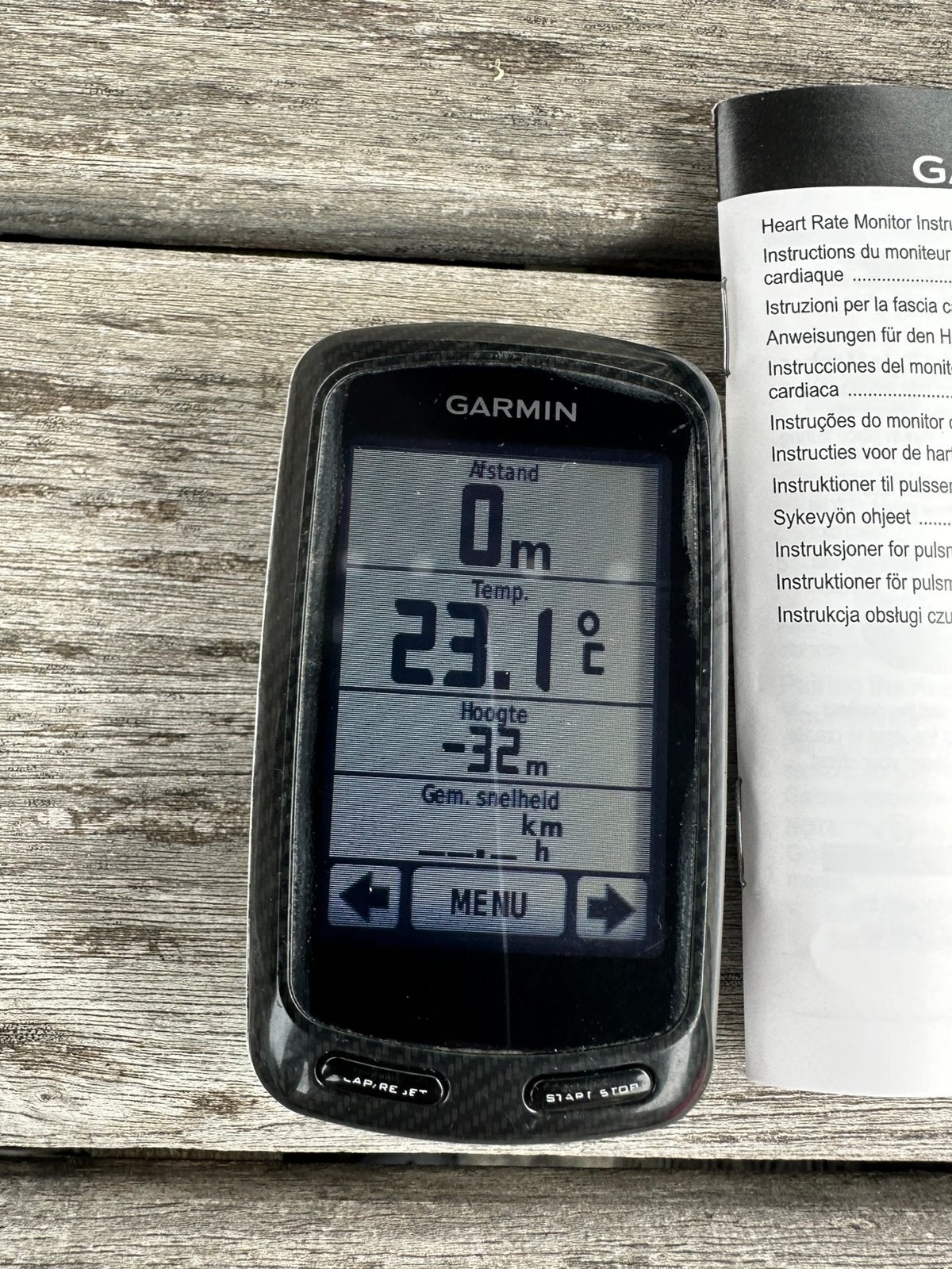 Te koop aangeboden: een complete Garmin Edge 800 GPS set, Fietsen en Brommers, Ophalen of Verzenden, GPS, Gebruikt