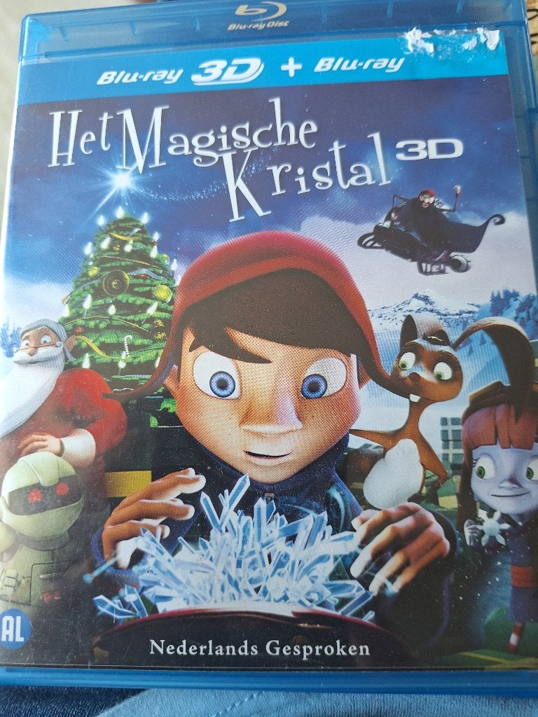 Het magische kristal, blu ray,  Nederlands, CD & DVD, Enlèvement ou Envoi, Néerlandais, Dessins animés et Film d'animation