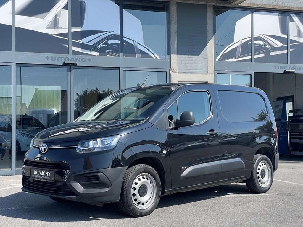 Toyota Proace City 1.5D 102PK L1 *Trekhaak*Airco*Cruise Con, Auto's, 75 kW, 0 kg, Zwart, Bedrijf