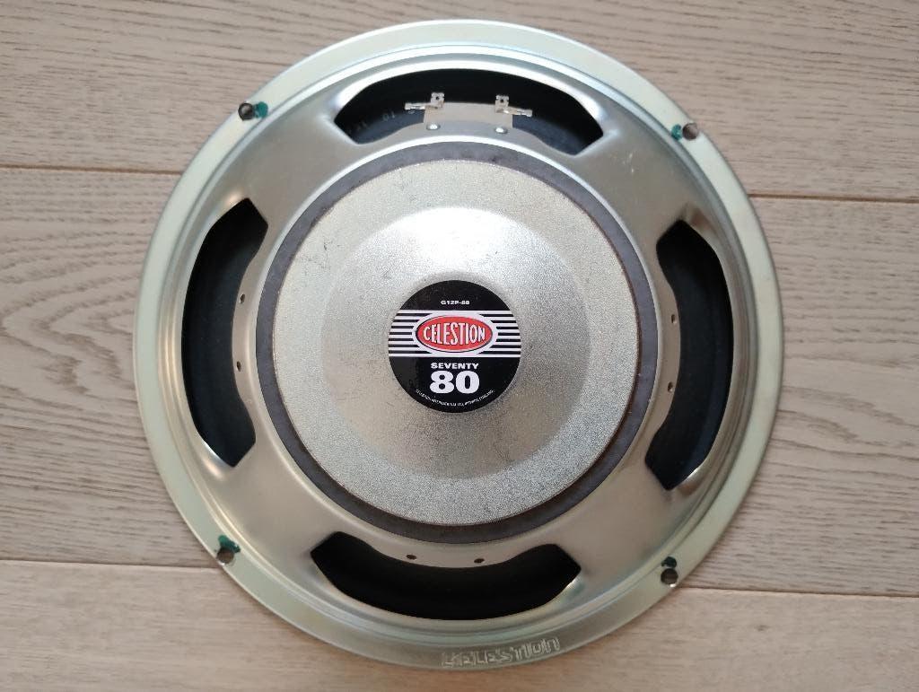 Celestion seventy 80, Muziek en Instrumenten, Versterkers | Bas en Gitaar, Ophalen of Verzenden, Gebruikt, Gitaar, 50 tot 100 watt