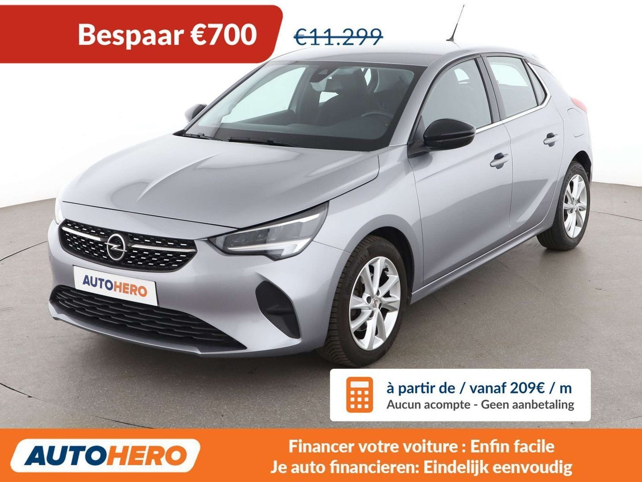 Opel Corsa 1.2 Turbo Elegance (bj 2021), Auto's, Voorwielaandrijving, 118 g/km, Gebruikt, 1199 cc