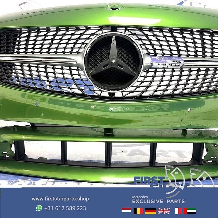W176 Facelift A45 Facelift AMG Voorbumper GROEN 2013-2019, Utilisé, -, Avant, -