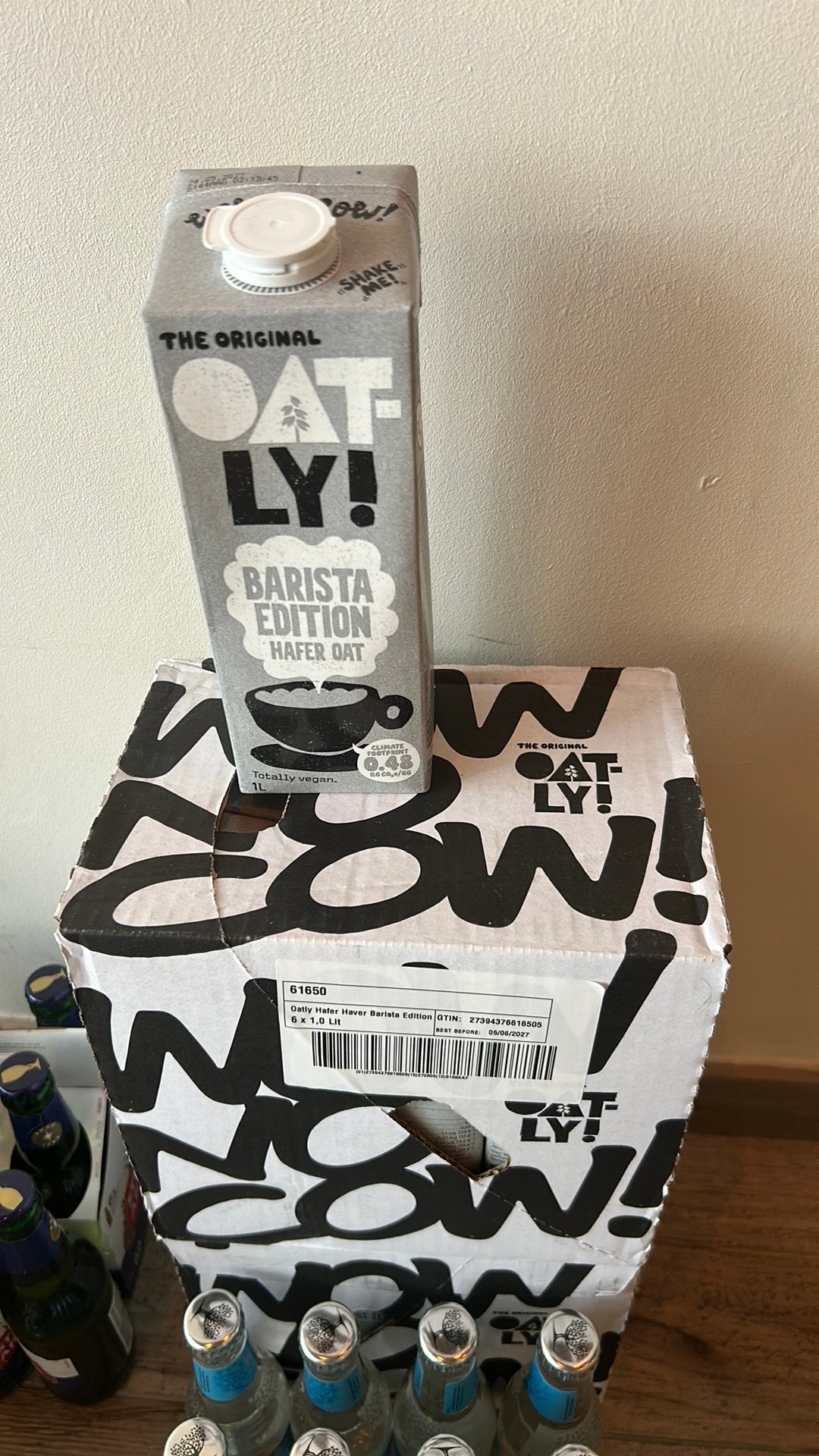 13 flessen havermelk oatly, Enlèvement ou Envoi, Comme neuf