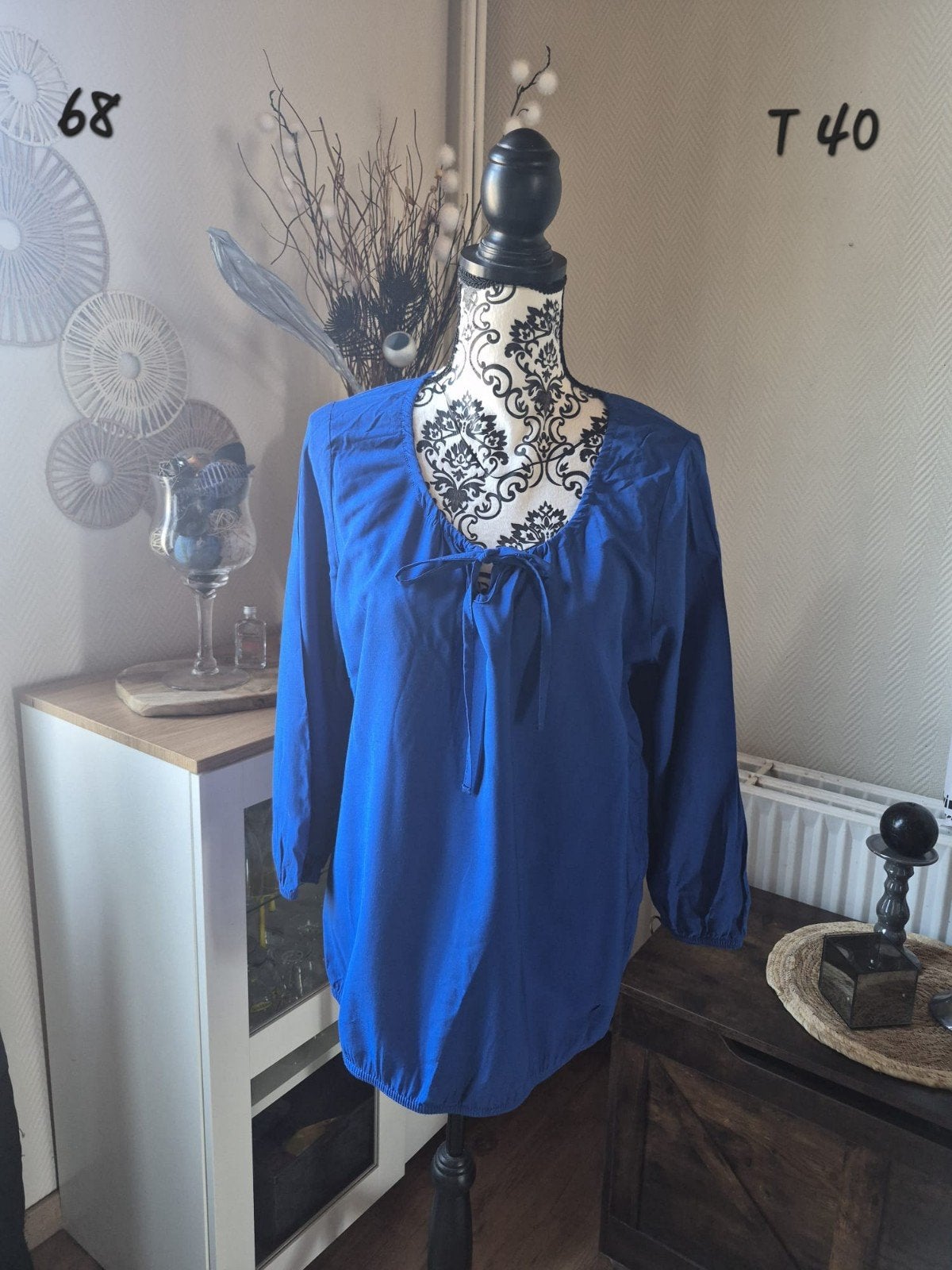 blouse taille 40, Enlèvement ou Envoi, Bleu