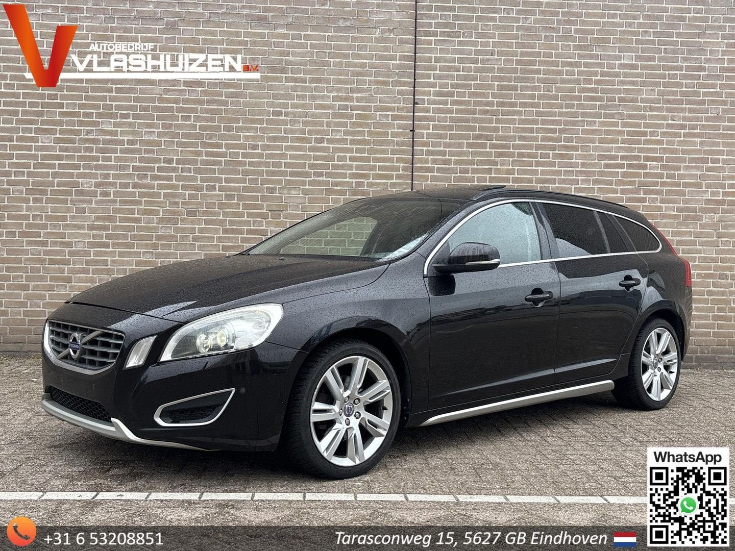 Volvo V60 2.0 D3 Kinetic | € 3.700,- NETTO! | Pano | Leder |, Autos, 144 g/km, Achat, Entreprise, Boîte manuelle