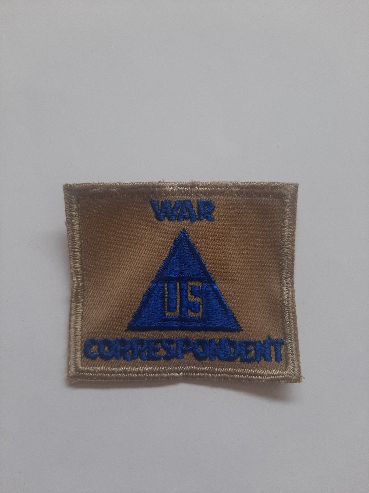 Us war correspondent patch, Ophalen of Verzenden
