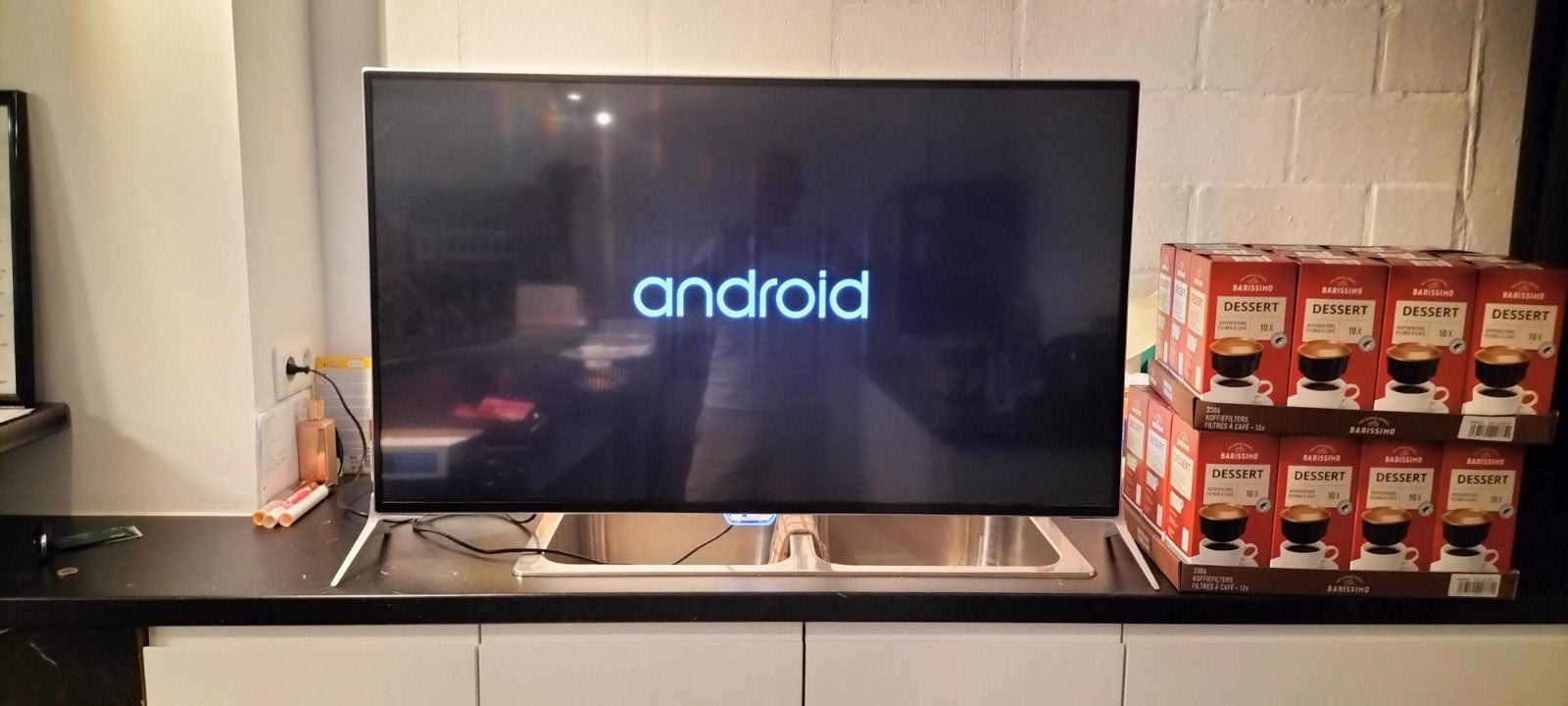 Philips 43 PUK 7100 12 Android TV, Philips, LCD, Comme neuf, Enlèvement