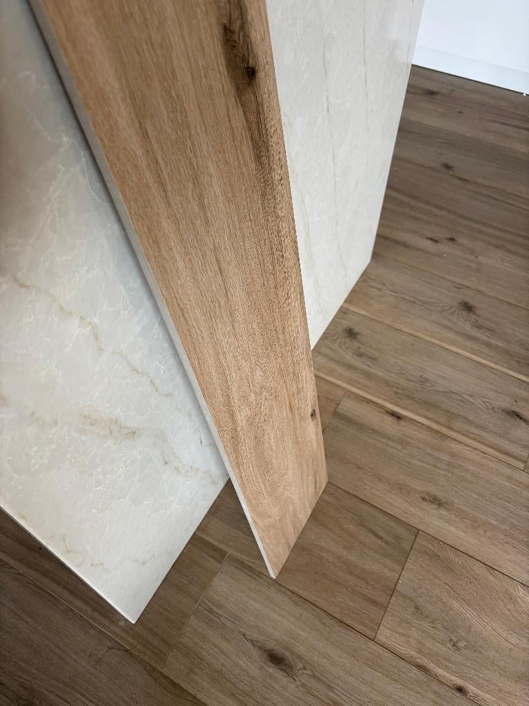 keramische tegel houtlook, Ophalen, 60 cm of meer, Keramiek, Nieuw