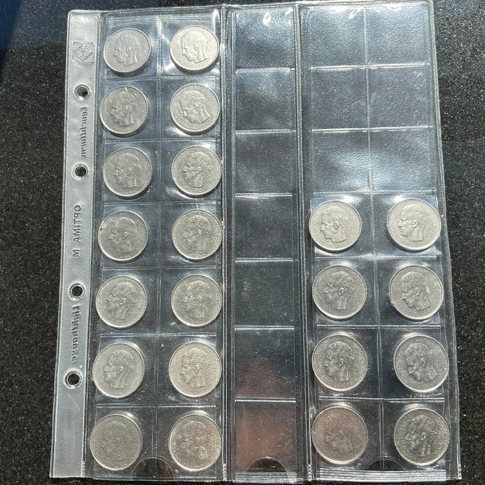 België - complete collectie oude 10 Bef - 1969-1979, Verzenden, Metaal, Setje
