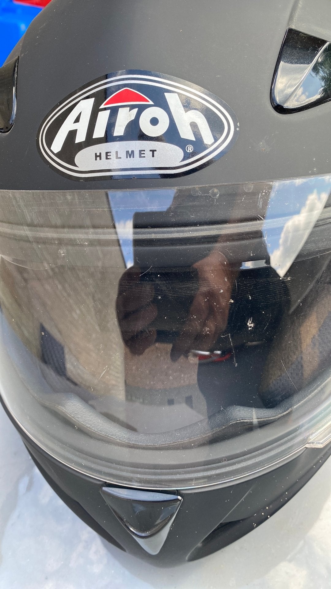 Helmet AIROH, Motoren, Kleding | Motorhelmen, Systeemhelm, Dames, XL, Nieuw zonder kaartje
