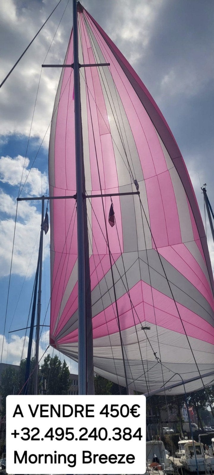 symmetrische spinnaker, Ophalen of Verzenden