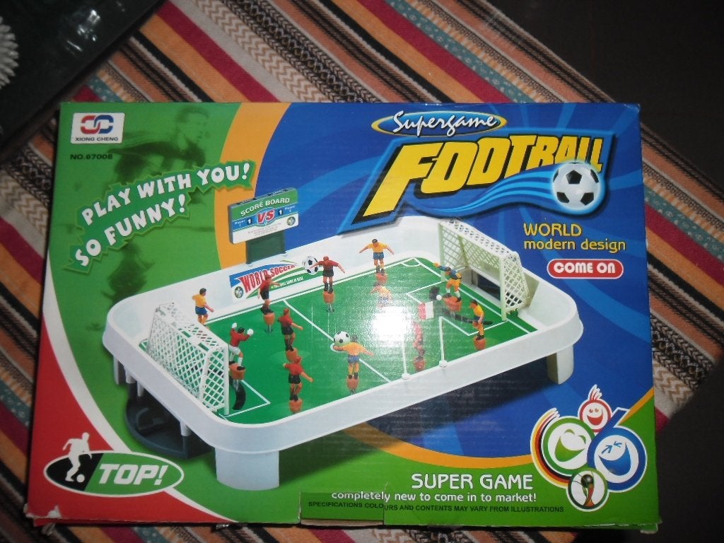 PETITE TABLE DE FOOTBALL, Enlèvement