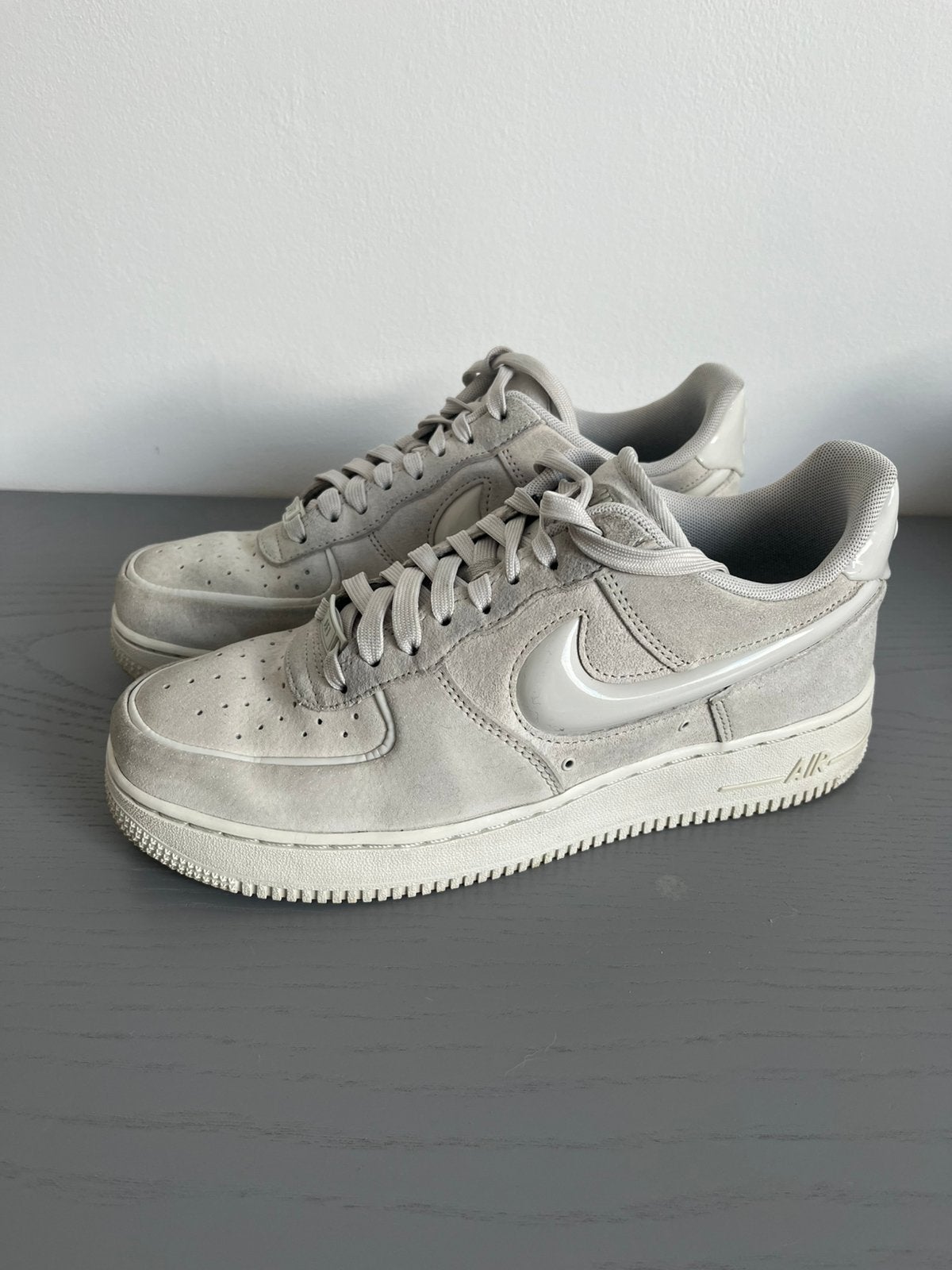 Nike air force 1 beige maat 40,5 (zie beschrijving), Ophalen, Zo goed als nieuw